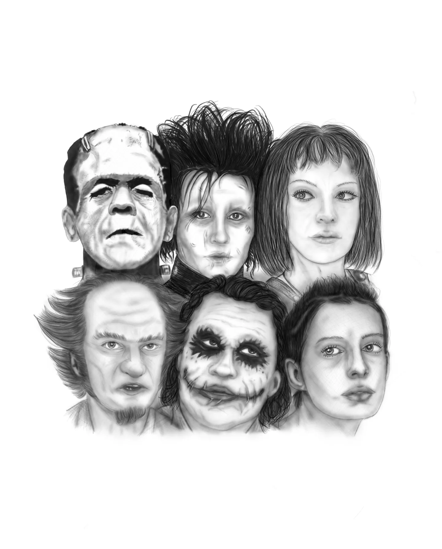 Favorite Characters Portrait